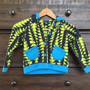 Patagonia fleece jacket.